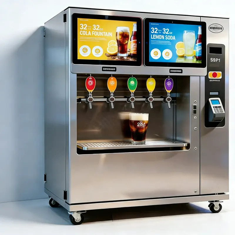 Beverage-vending-machin